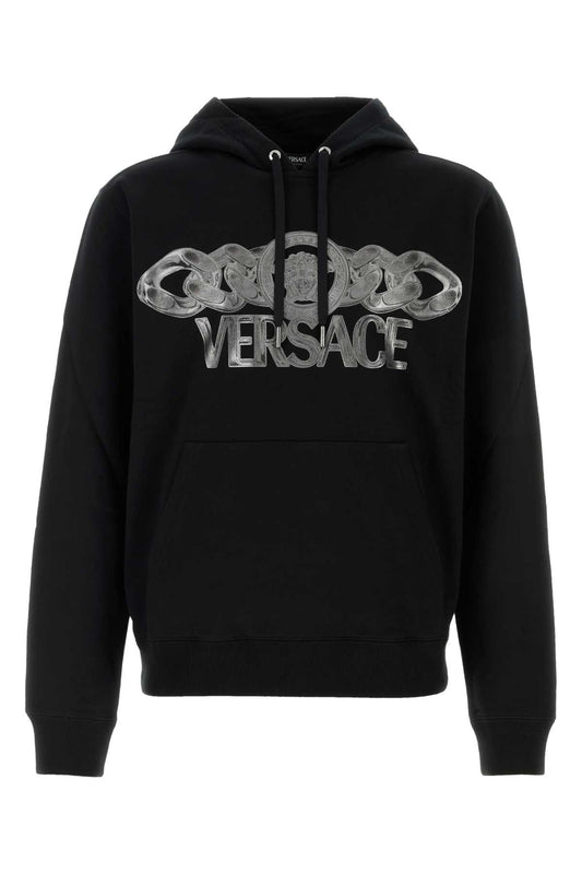 SWEATSHIRT NON-BRUSHED SWEAT FABRIC + MEDUSA ON CH SWEATSHIRTS