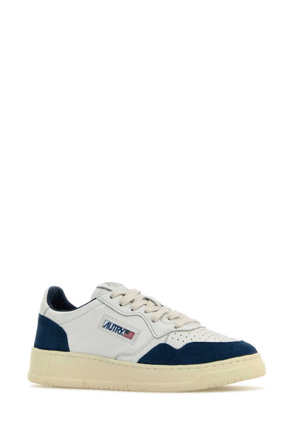 MEDALIST LOW WOM GS41 GOAT/SUEDE WHT/CAPRI SNEAKERS