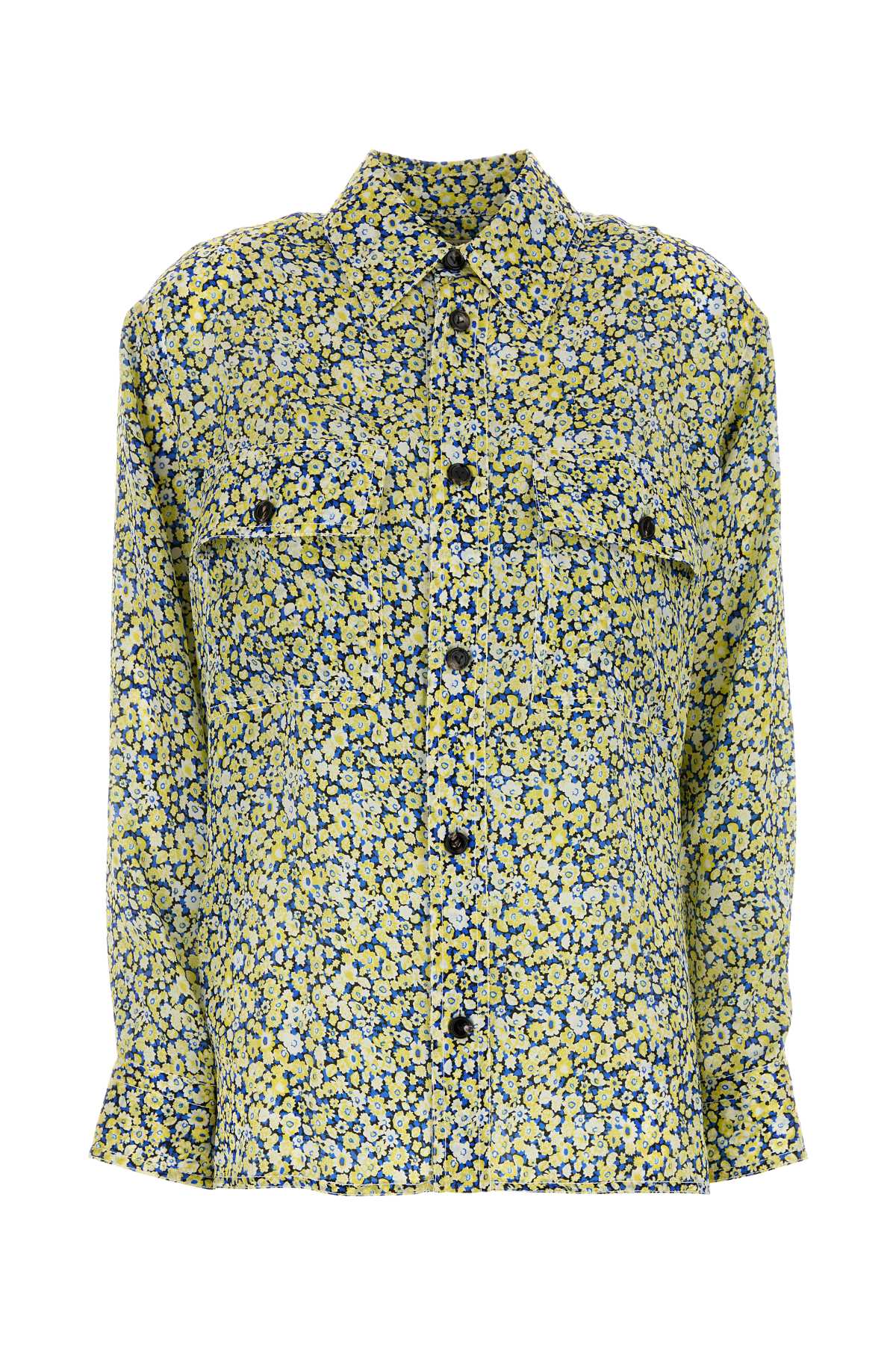 SHIRT MINI DAISY SILK CHARMEUS SHIRTS