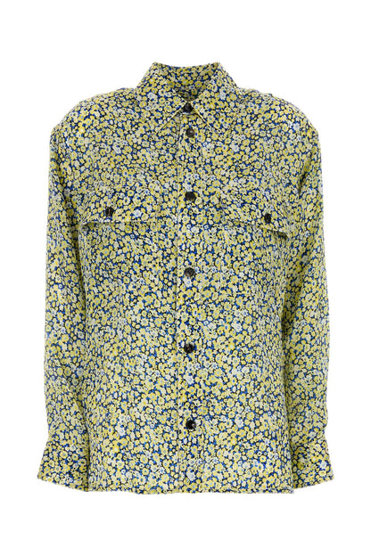 SHIRT MINI DAISY SILK CHARMEUS SHIRTS