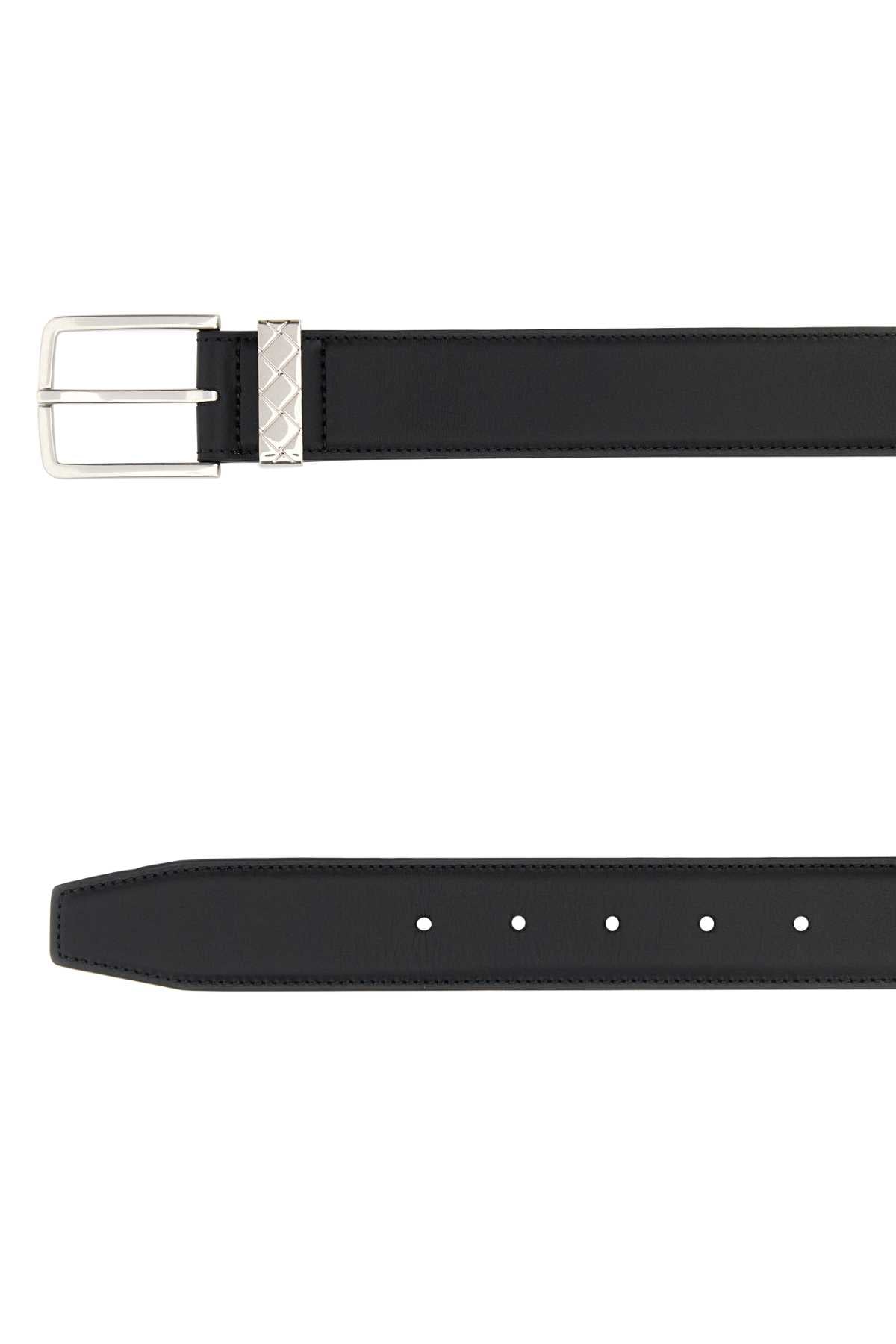 CLASSIC BELT INTRECCIO FIBBIA METAL /PELLE LISCIA BELT