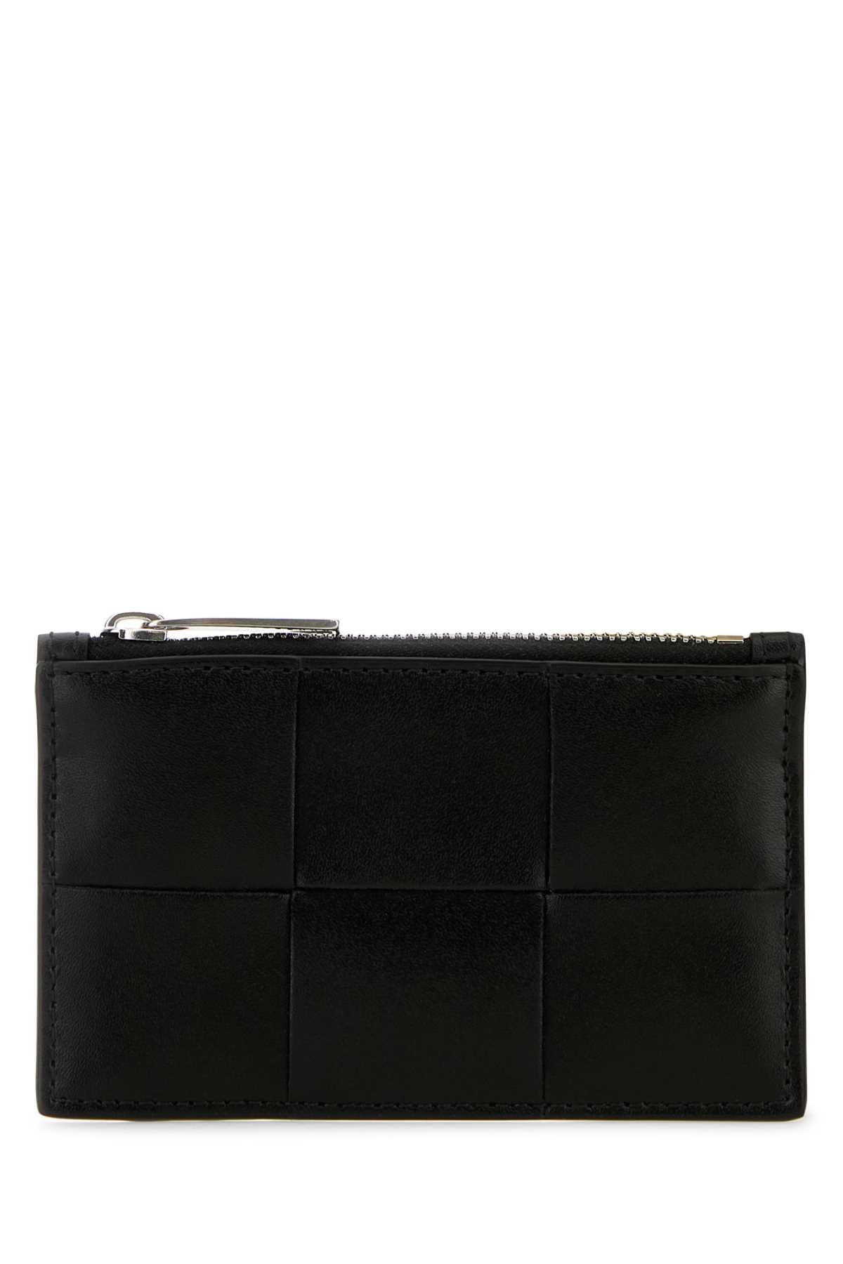 Bottega Veneta Classic zip cardholder intreccio big