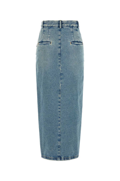 LULA IN DENIM SKIRTS