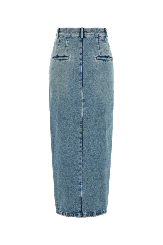 LULA IN DENIM SKIRTS