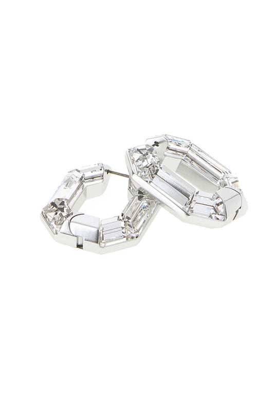 Swarovski Lucent:pe mn hoop cry/alu