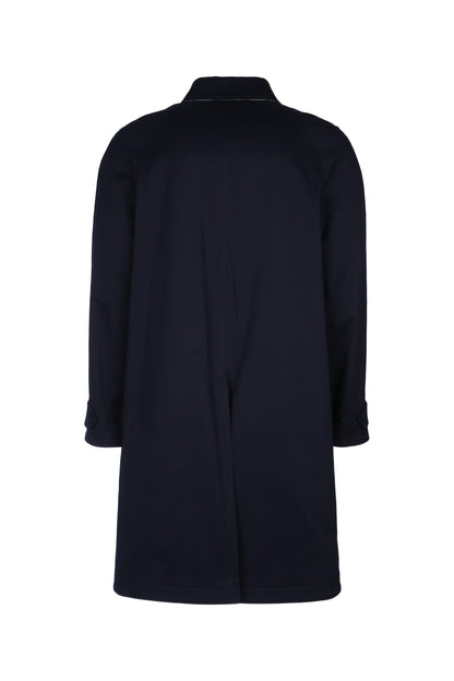 CAPPOTTO BLU CHECK AZZURRO COATS