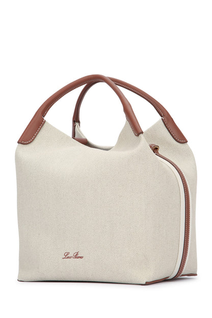 Loro Piana Bale large natural canvas