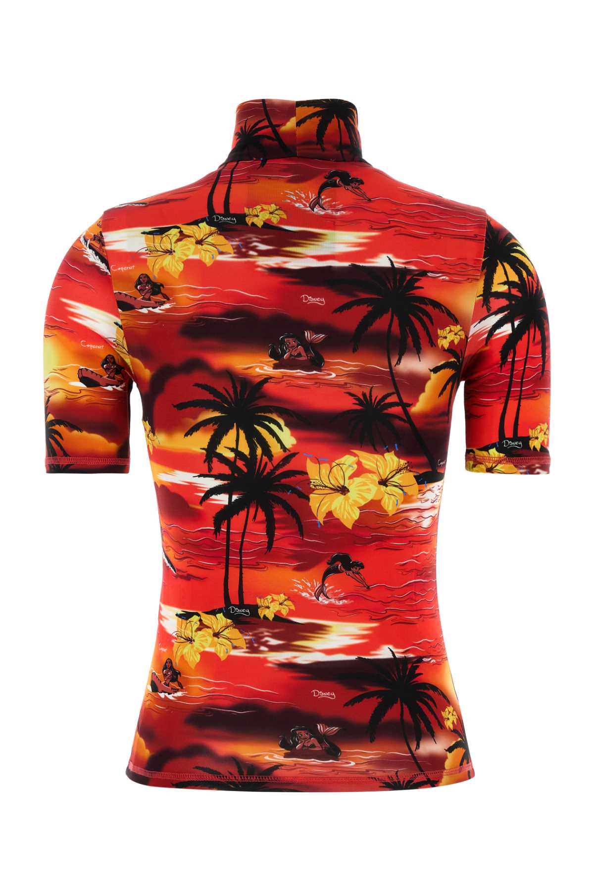 DISNEY X COPERNI TROPICAL HIGH NECK FITTED TOP T-SHIRTS