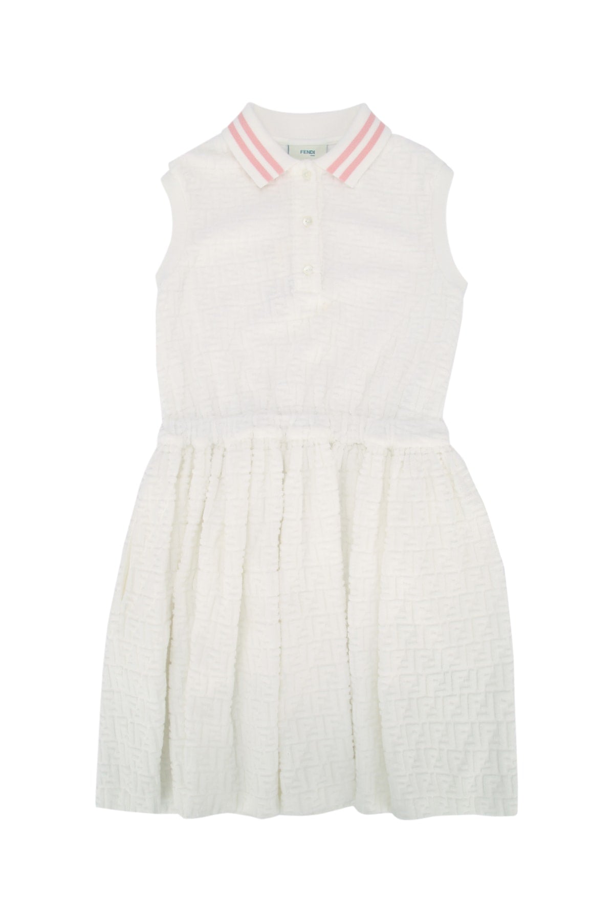 Fendi Kids Abito spugna ff