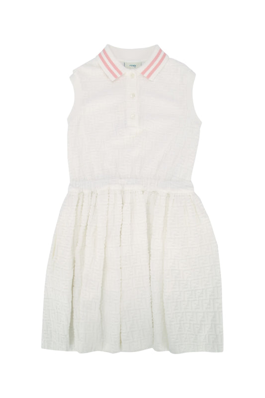 Fendi Kids Abito spugna ff