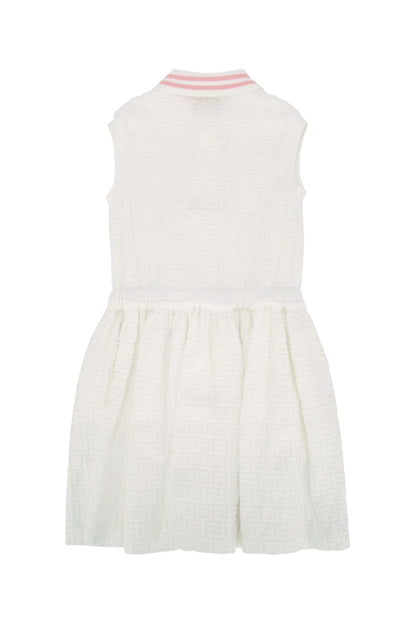 Fendi Kids Abito spugna ff