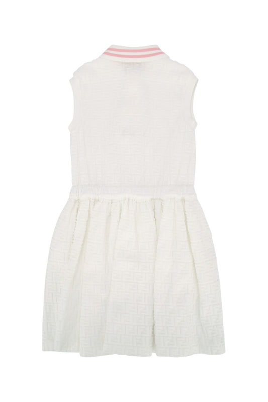 Fendi Kids Abito spugna ff