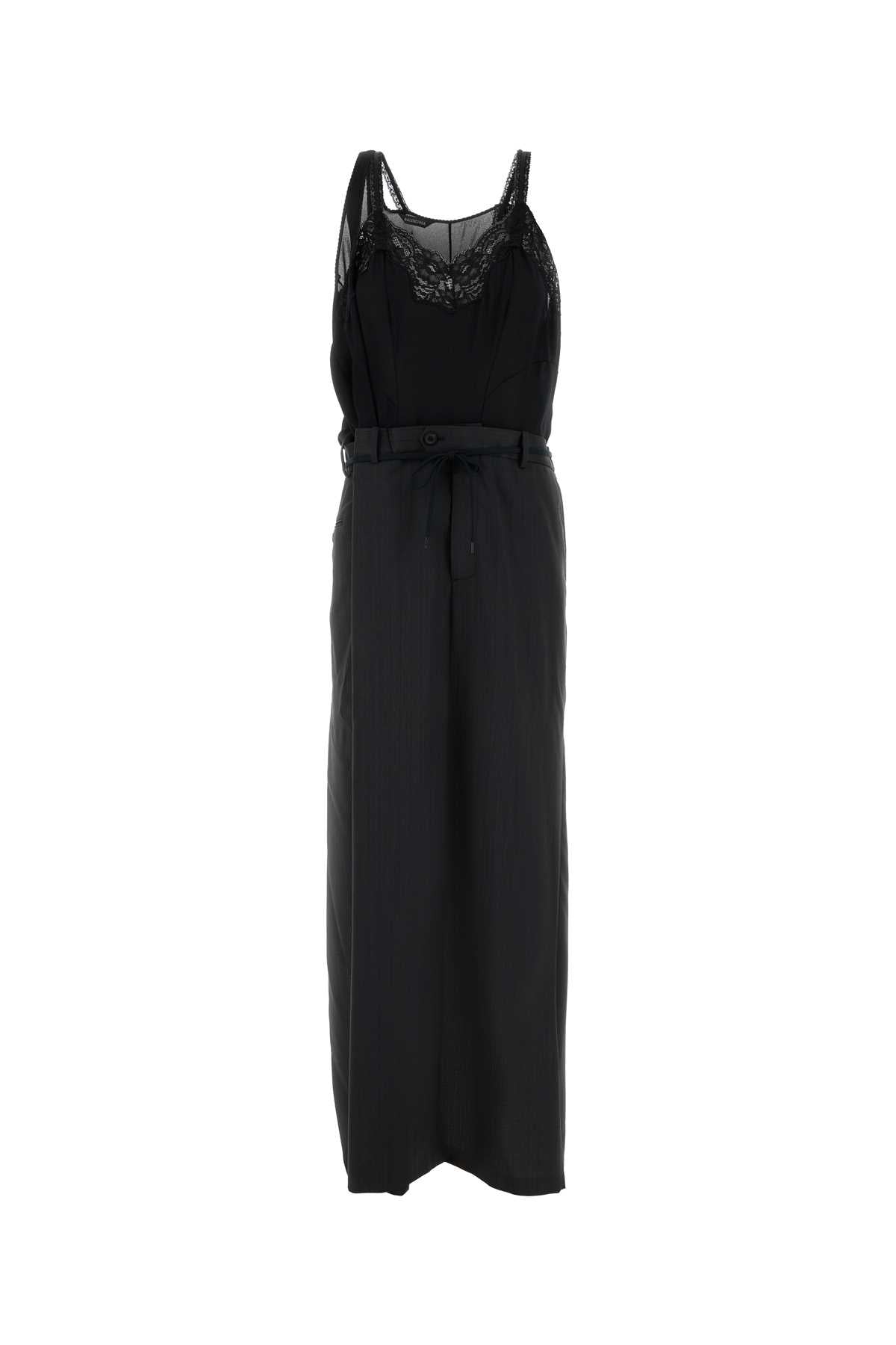 PATCHED SLIP DRESS DRESSES