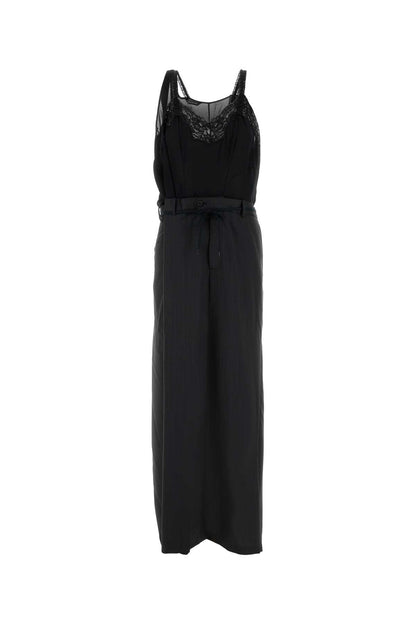 PATCHED SLIP DRESS DRESSES