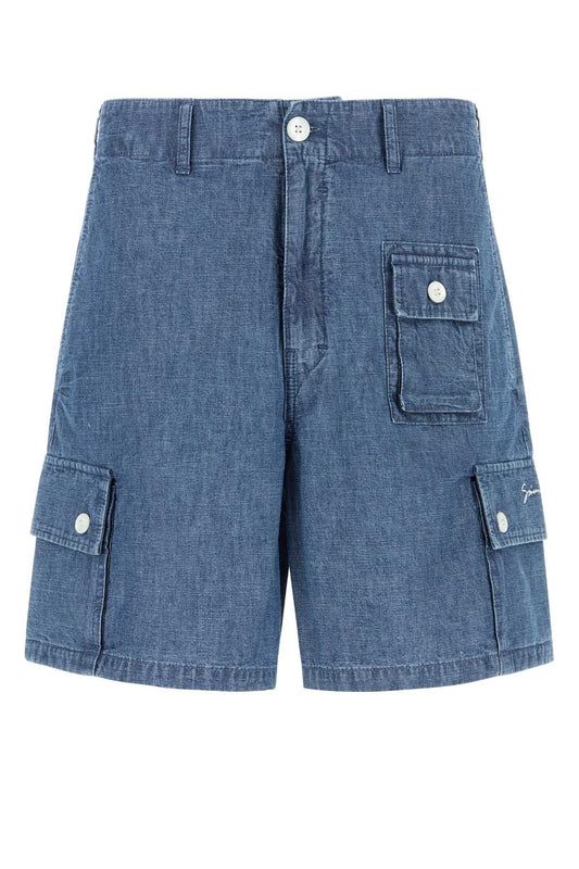 CHAMBRAY CARGO SHORTS SHORTS