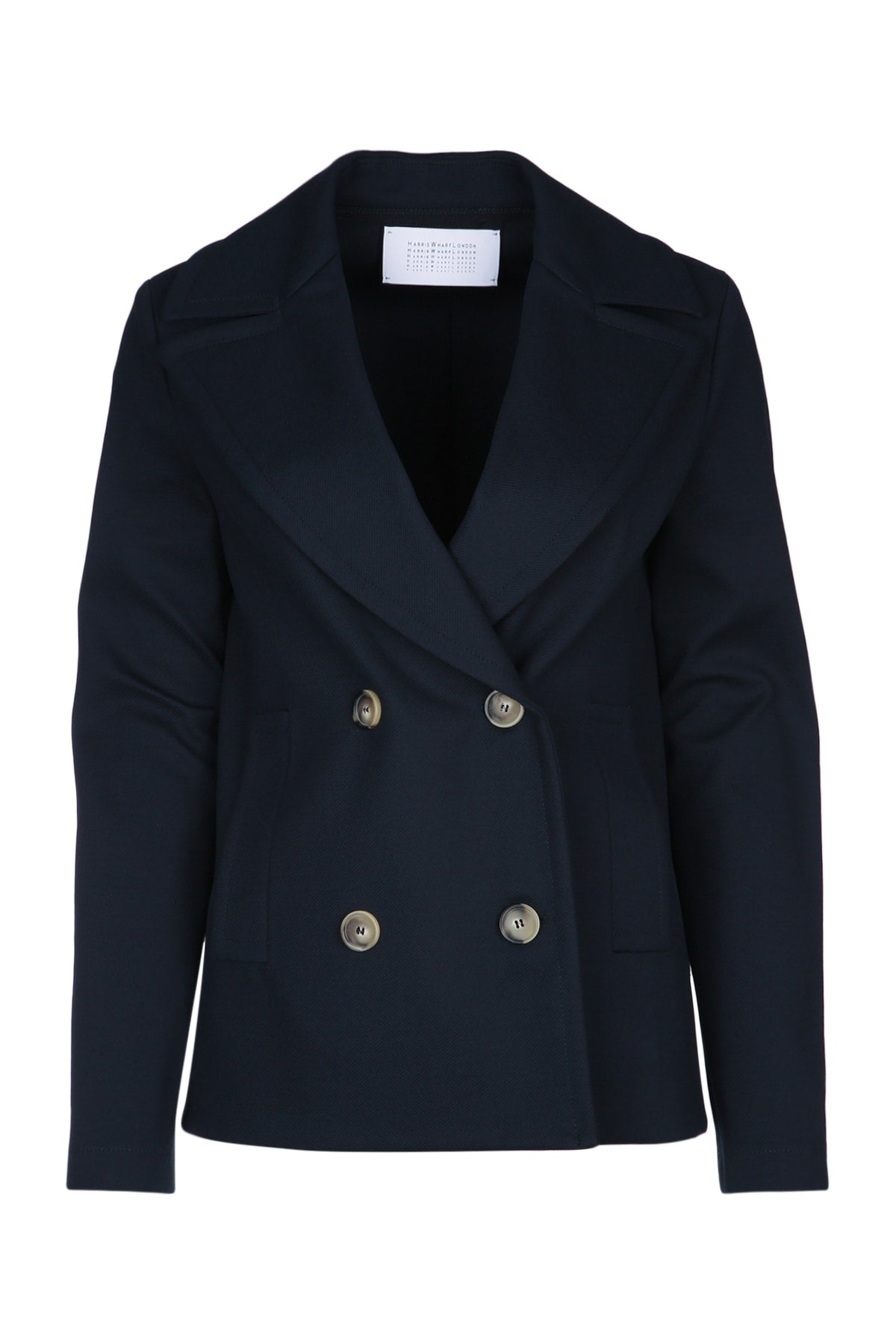 WOMEN PEACOAT DIAGONAL CRAFTED WITH LORO PIANA FAB COATS
