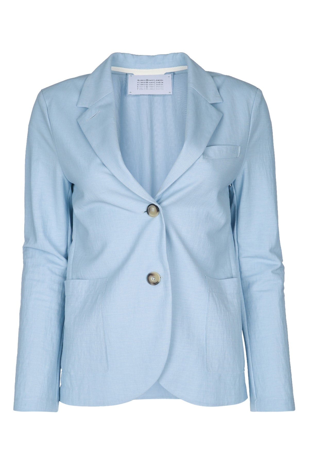 WOMEN STAND UP COLLAR BLAZER RAYON BLAZERS AND VESTS