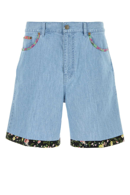 BERMUDA IN DENIM | DENIM BERMUDA SHORTS