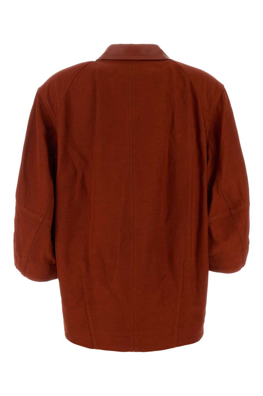 BLOUSE BAVERO PELLE SHIRTS