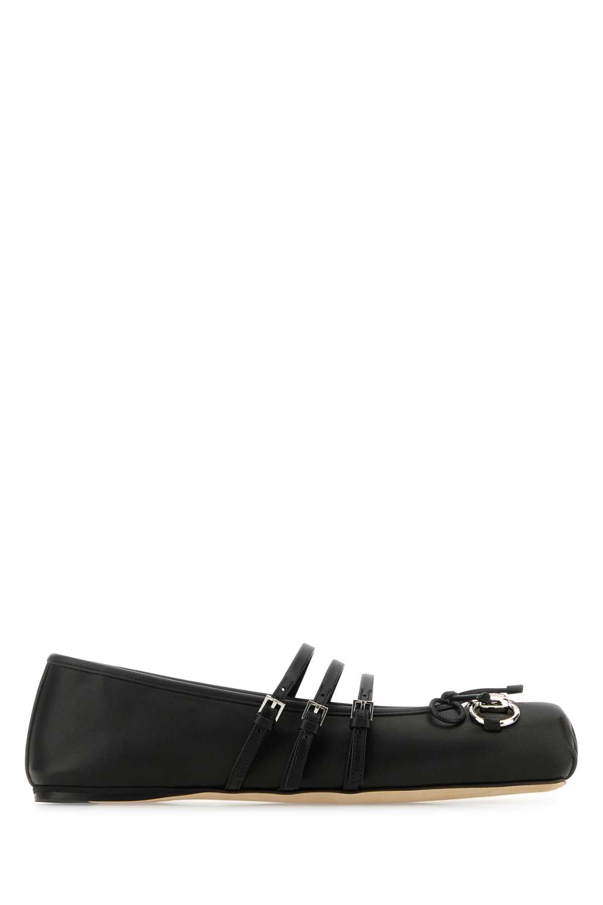 Gucci Ballet leather, l.s.