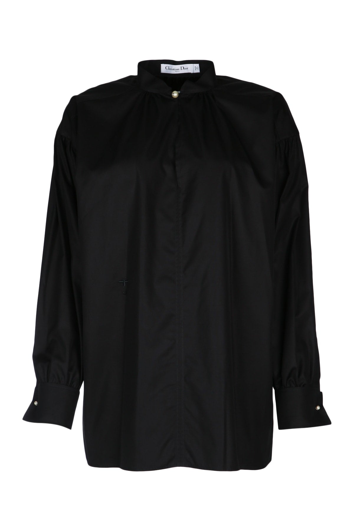 CAMICIA NERA PERLA SHIRTS