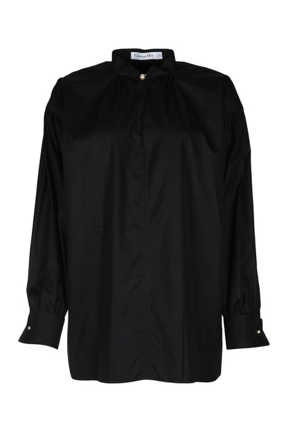 CAMICIA NERA PERLA SHIRTS