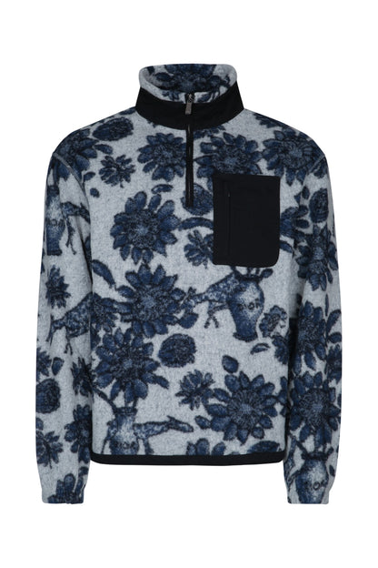 HALFZIPSWEATSHIRT70DIORXHNJACQUARDCDCEMBREGFIT SWEATSHIRTS