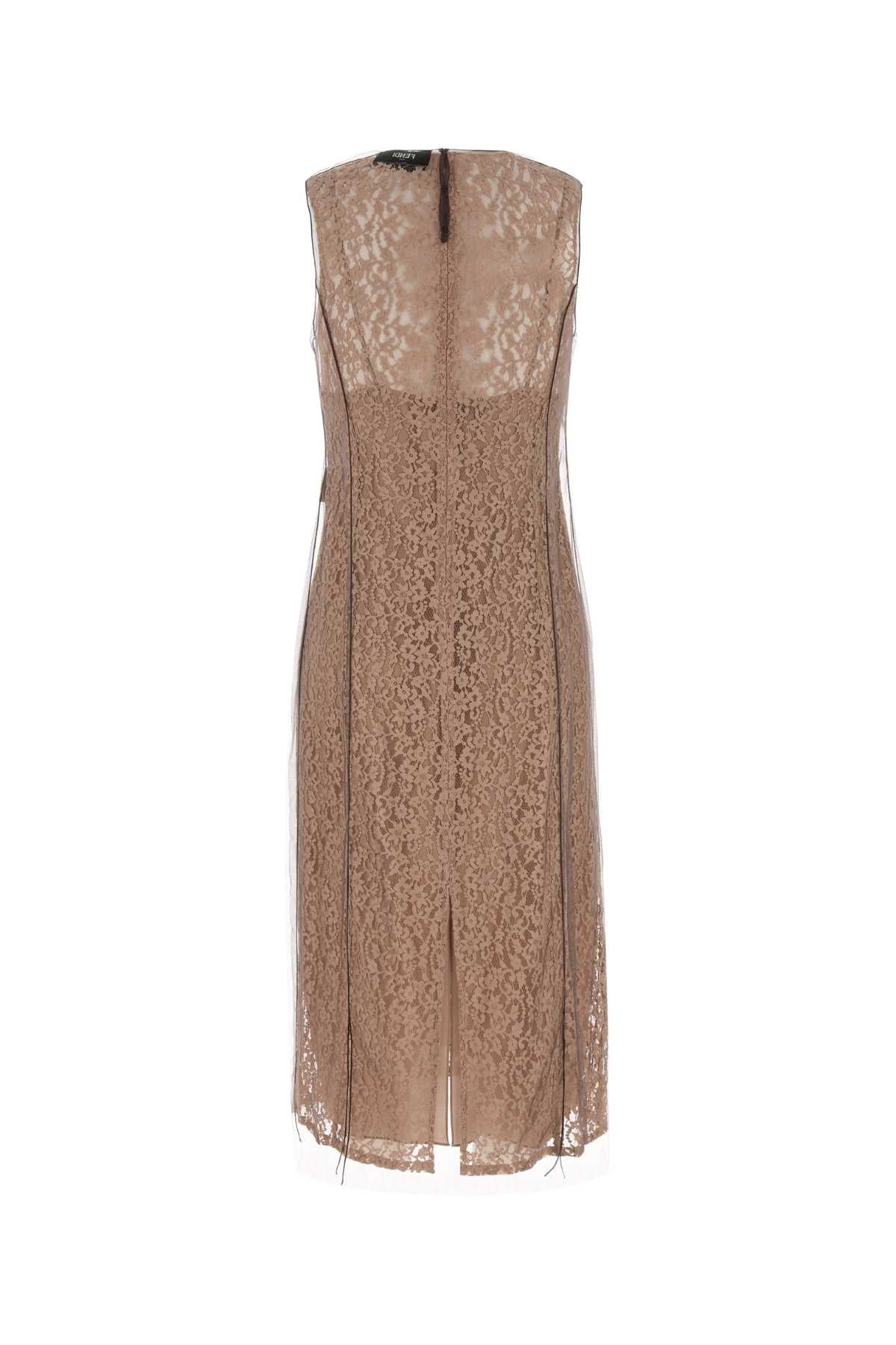 LACE MESH DRESS DRESSES