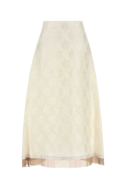 BLACK WRAP SKIRT SKIRTS