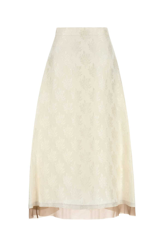 BLACK WRAP SKIRT SKIRTS