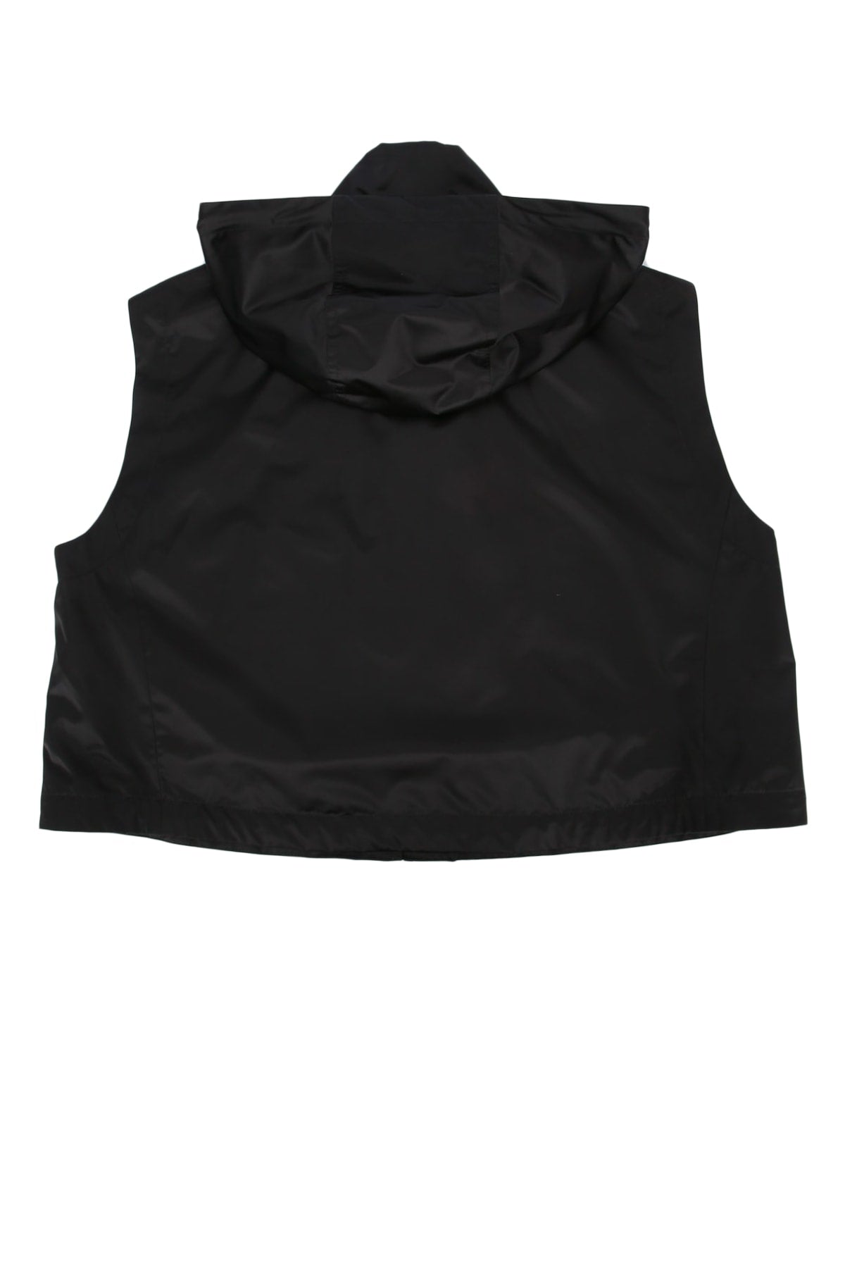 LEISURE HOODED VEST LOGO SWEATSHIRTS