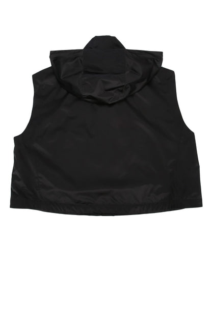 LEISURE HOODED VEST LOGO SWEATSHIRTS