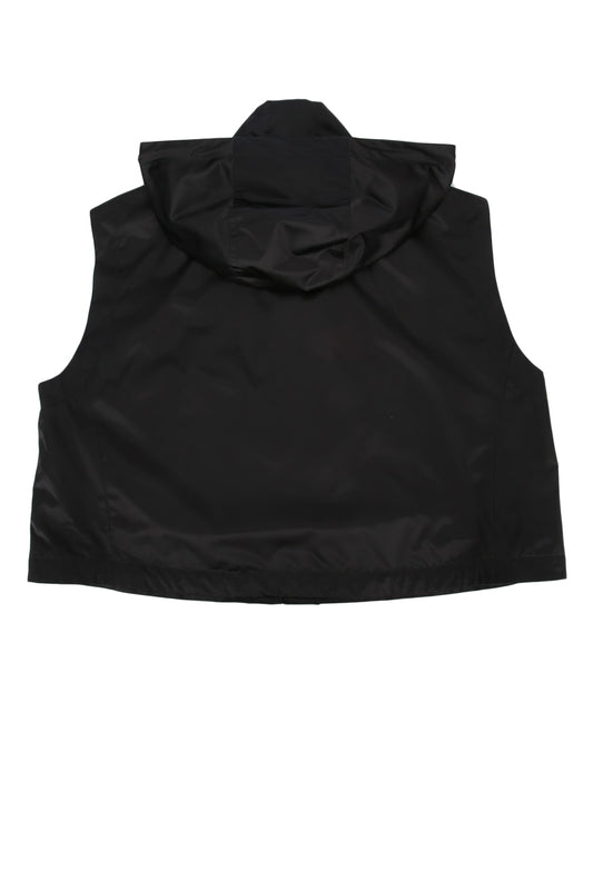 LEISURE HOODED VEST LOGO SWEATSHIRTS