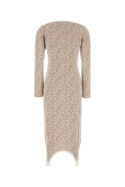 LONG CARDIGAN FLOWER GHETTE DRESSES