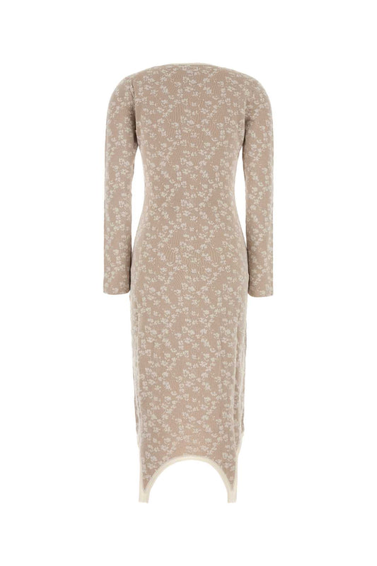 LONG CARDIGAN FLOWER GHETTE DRESSES