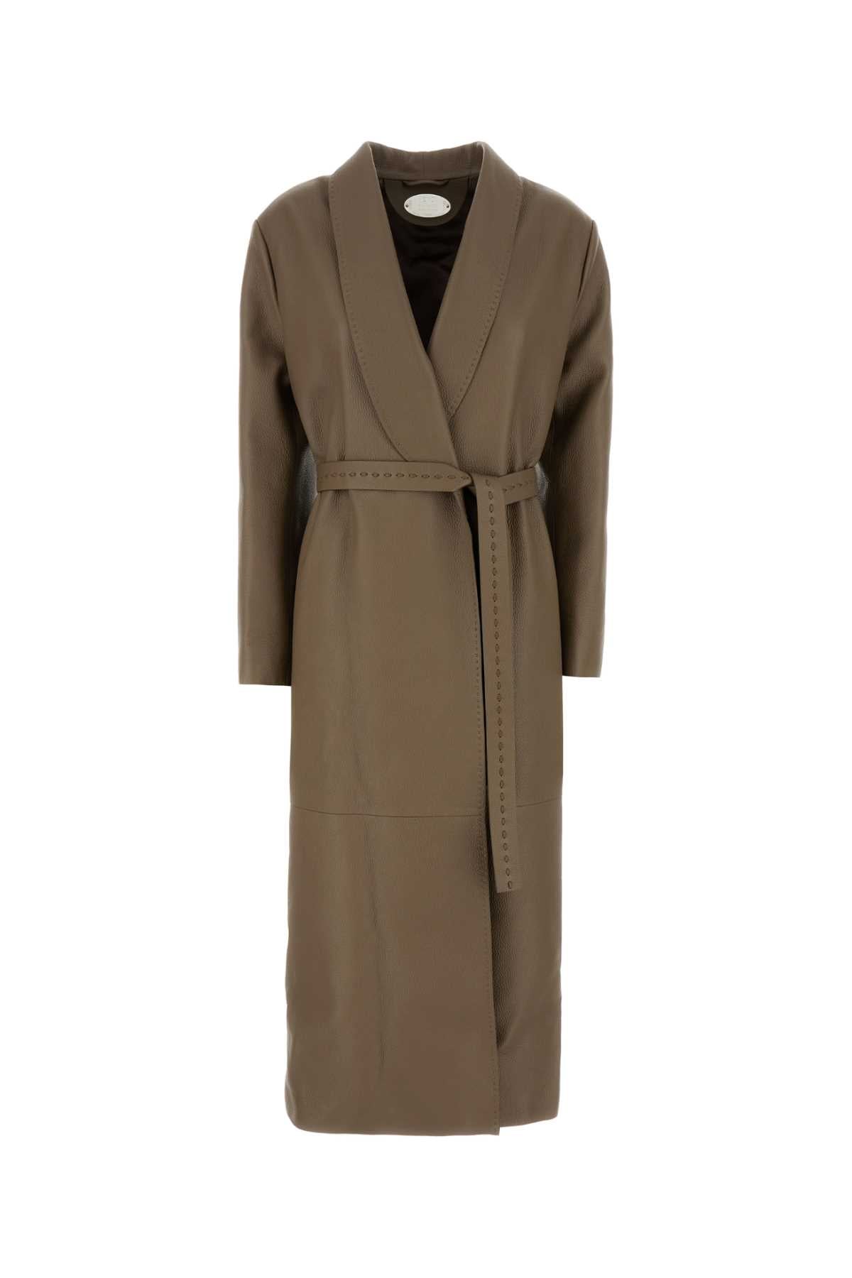 LEATHER COAT COATS