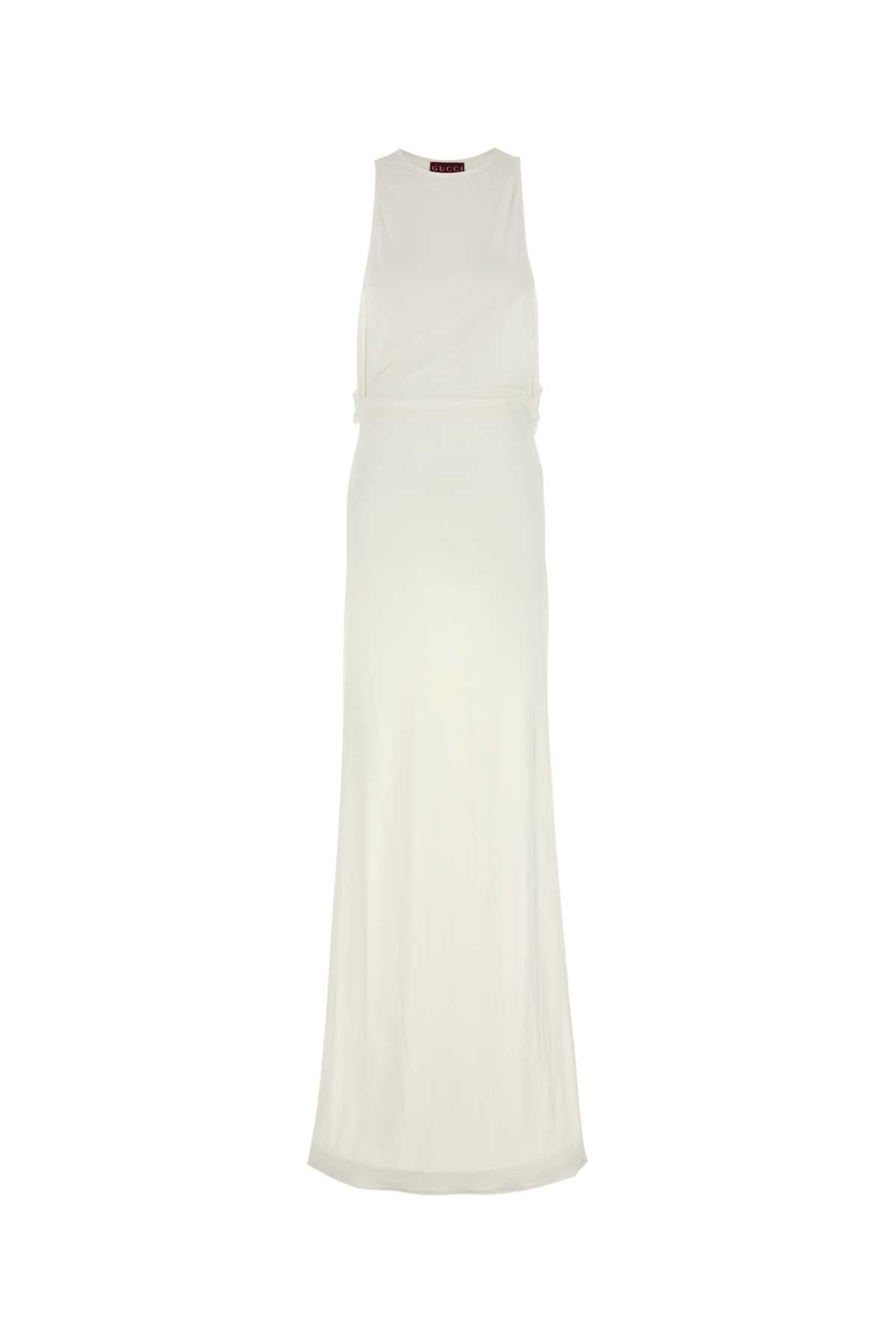 GOWN VISCOSE CREPE JRS_17_18 LONG DRESSES