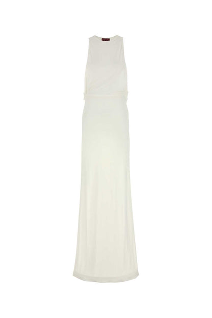 GOWN VISCOSE CREPE JRS_17_18 LONG DRESSES