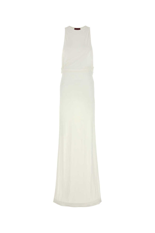 GOWN VISCOSE CREPE JRS_17_18 LONG DRESSES