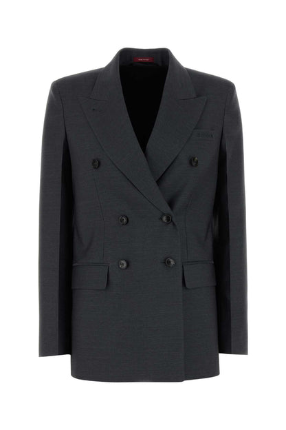 JKT LIGHT DRY WOOL W/GUCCI BLAZERS AND VESTS