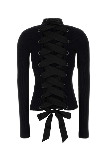 LACE TURTLENECK TOPS