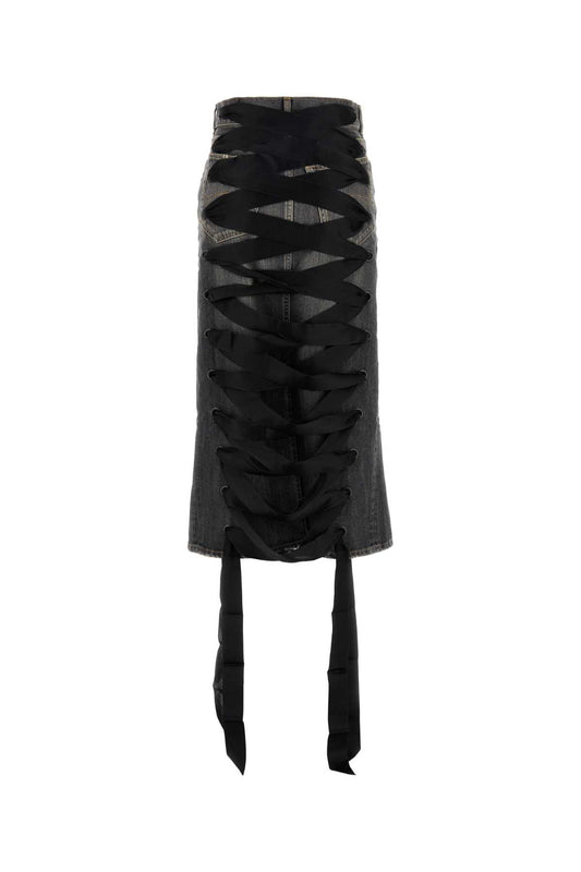 LACE- UP SKIRT SKIRTS