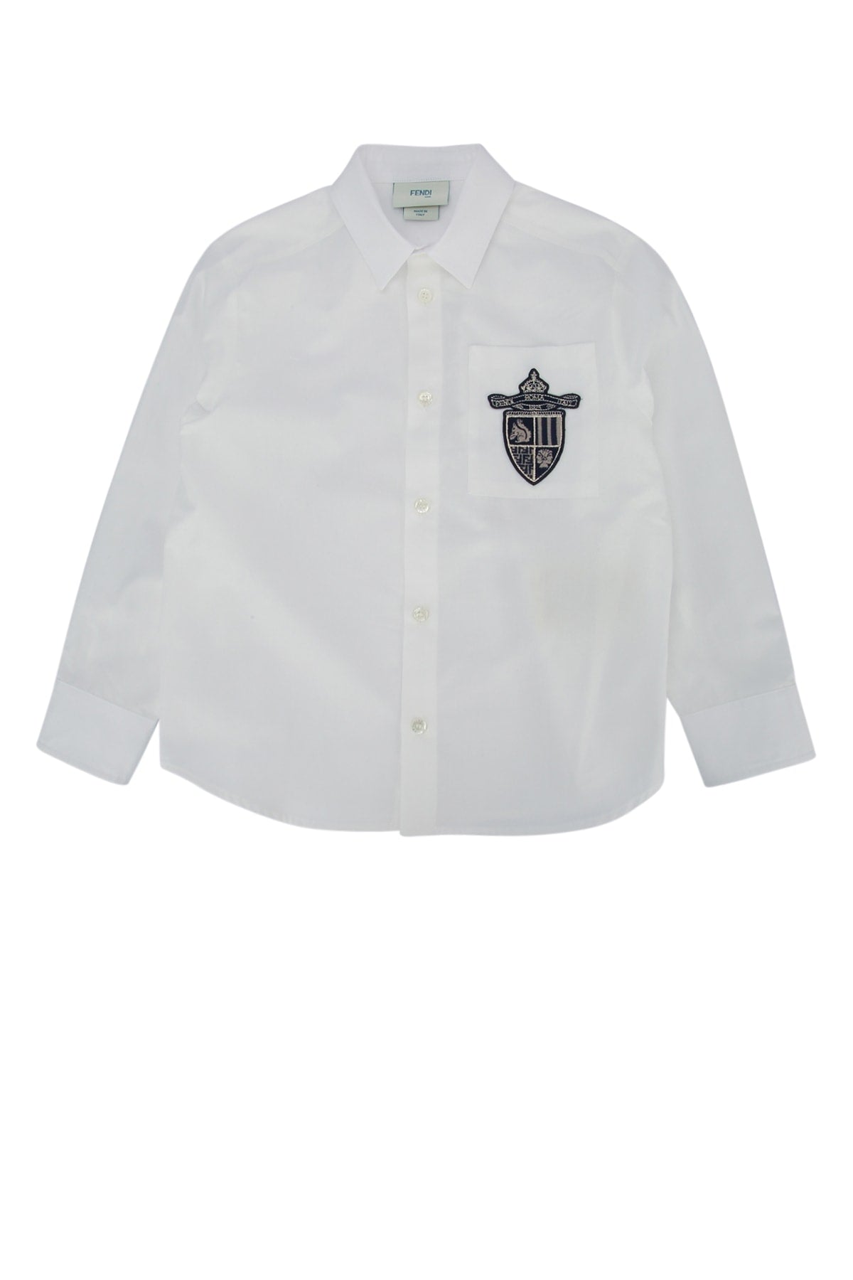 Fendi Kids Camicia popeline