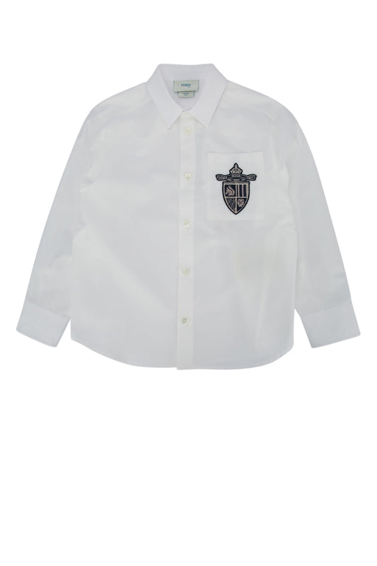 Fendi Kids Camicia popeline