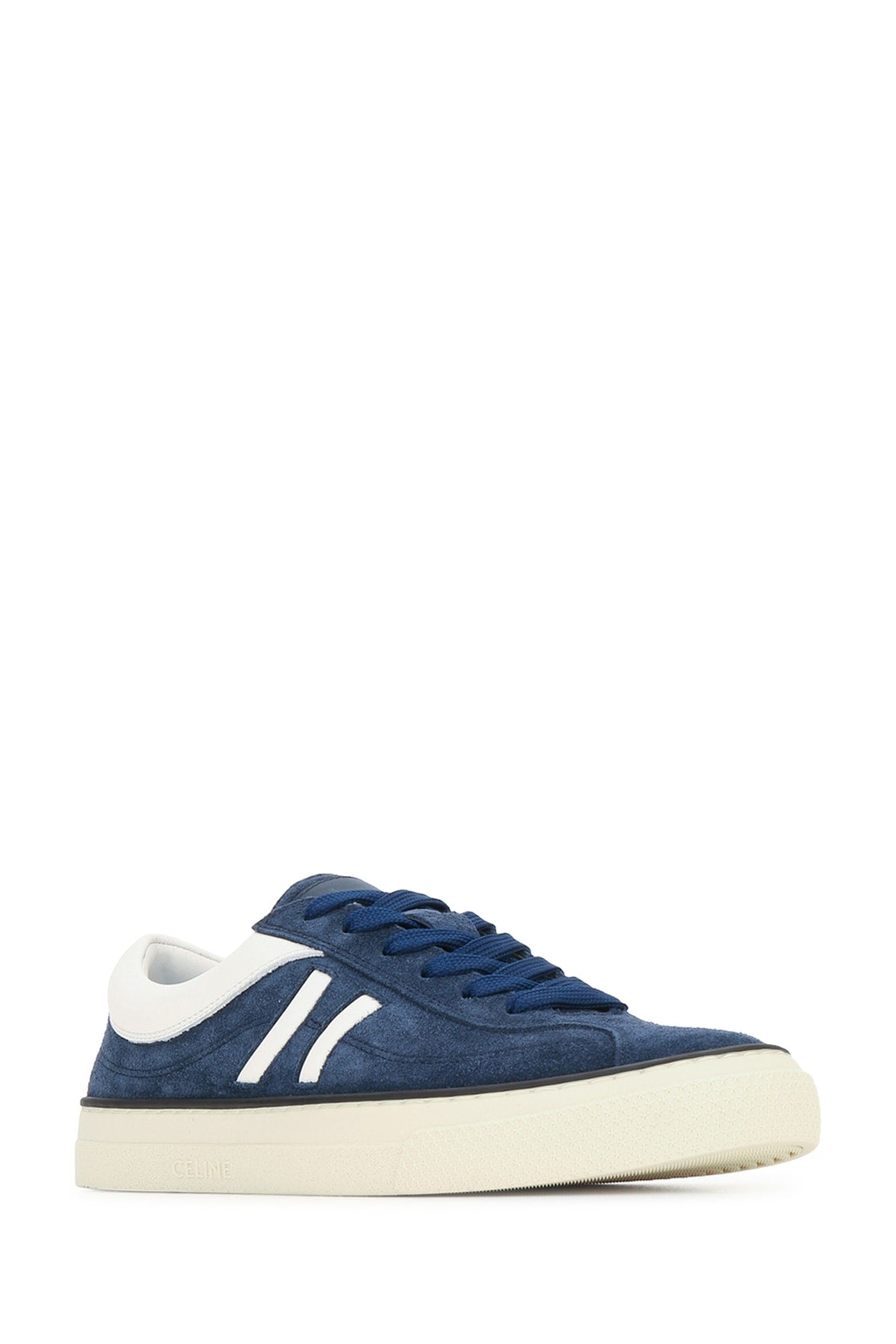 LOW TOP SNEAKER-SUEDE CALFSKIN & CALFSKIN SNEAKERS