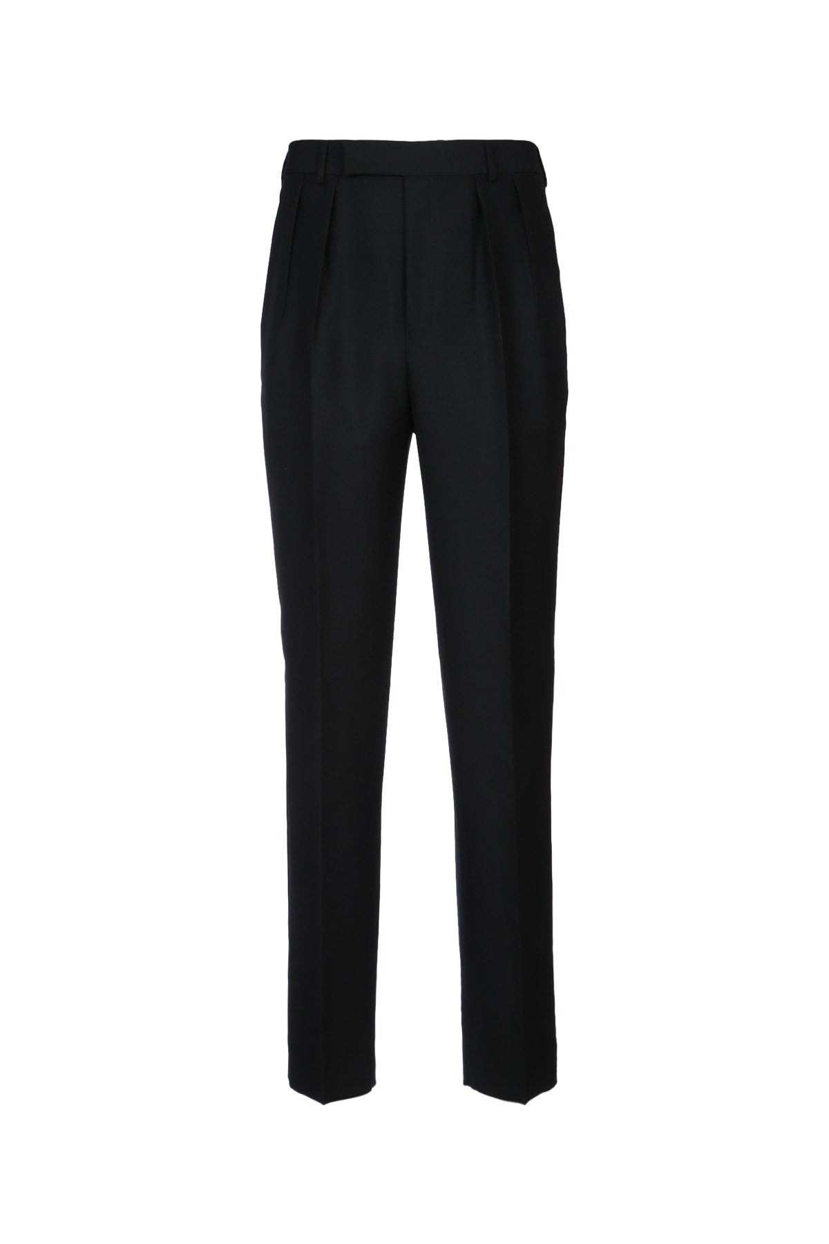 PANTALON KEITH 2 PLIS-TOILE DE LAINE ET MOHAIR PANTS