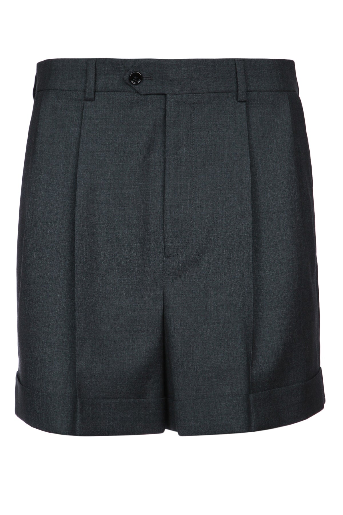 SHORT SCHOOL BOY-TOILE DE LAINE MELANGE SHORTS