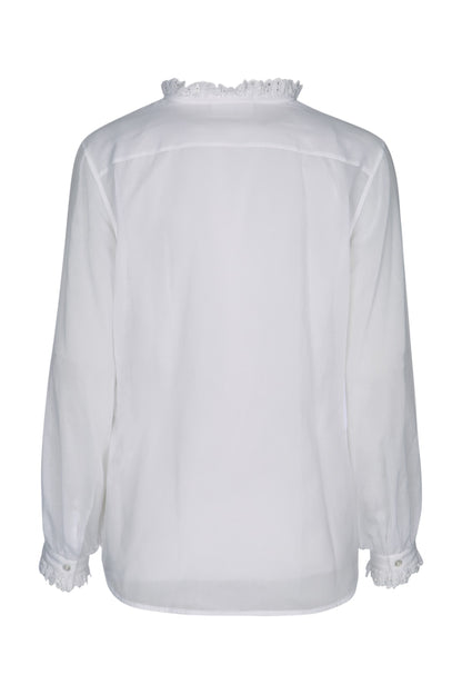 CHEMISE ROMY FRILL BRODEE SHIRTS