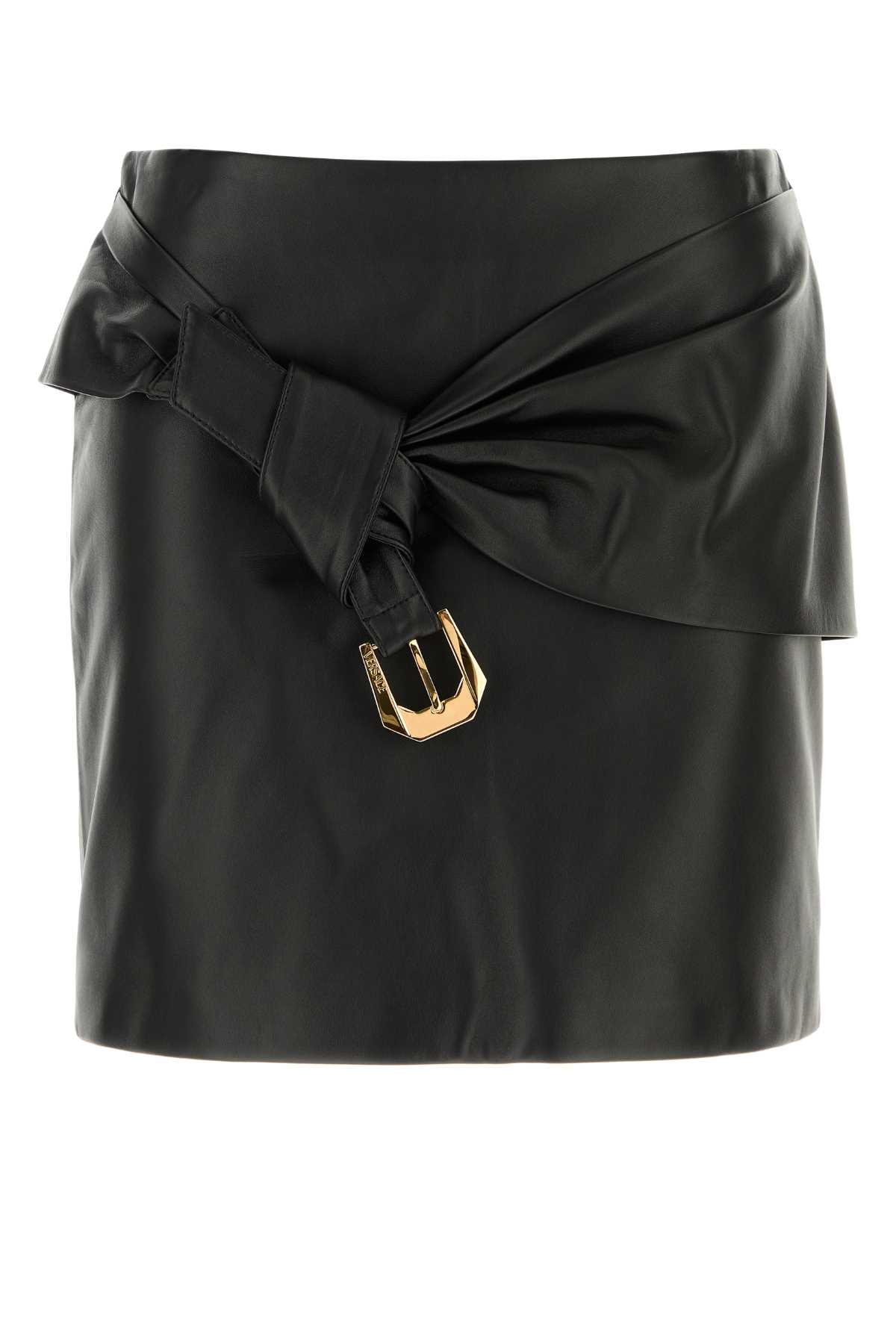 Versace Skirt leather lamb