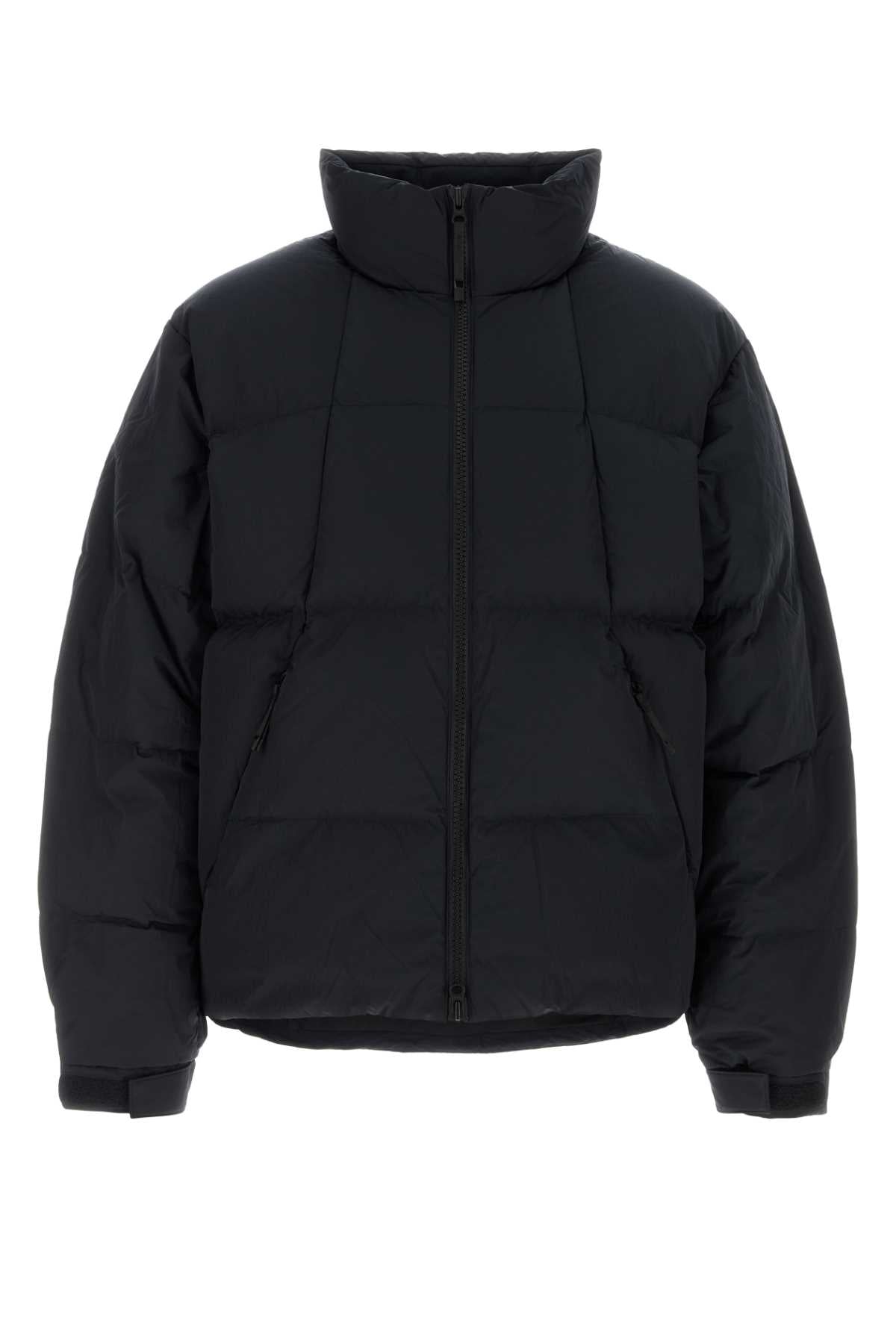 Goldwin Dope dyed ripple nylon down jacket